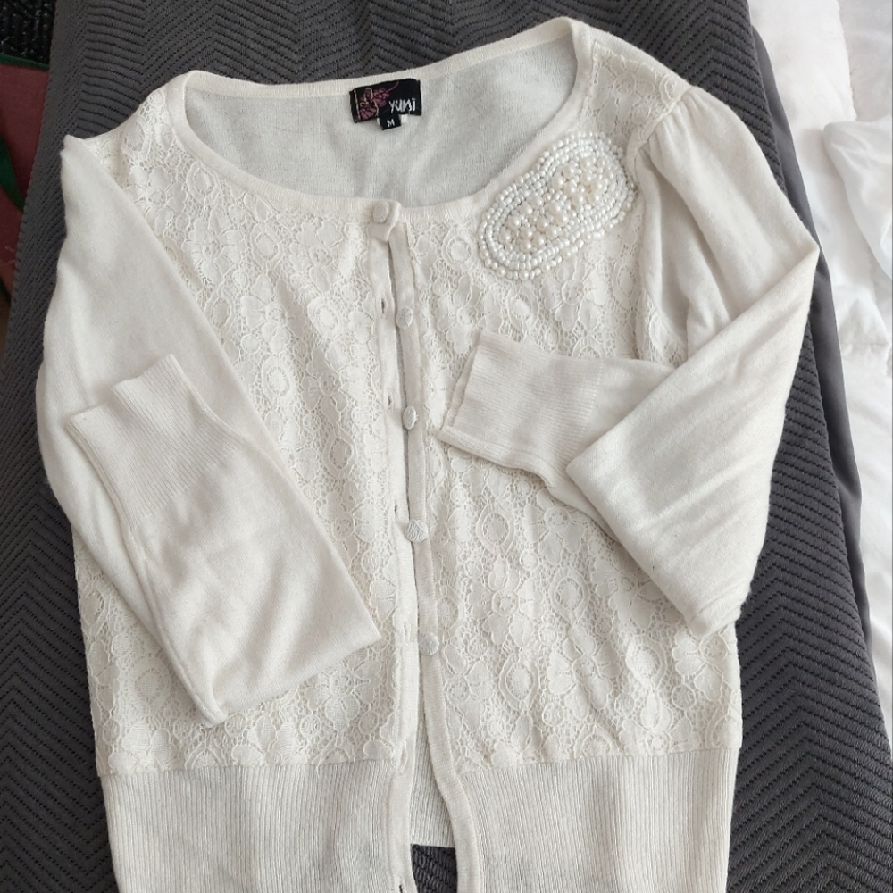 Yumi embellishmed cardigan